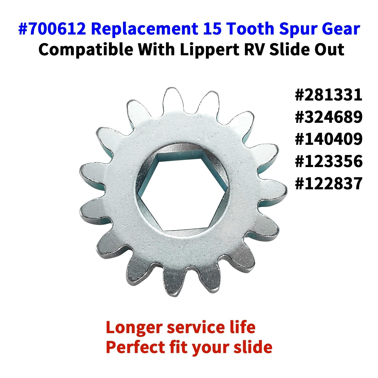  Peak - D Amazon.com: Aaiov 700612 Replacement 15 Tooth Spur Gear 10